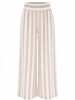 Charlie Paige Striped Wide Leg Pants NWT Medium